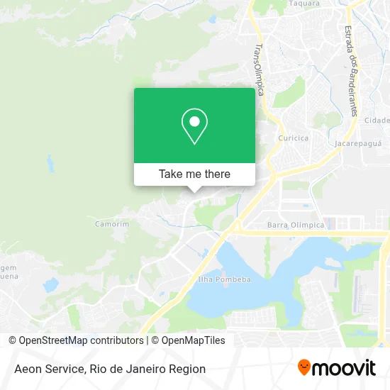 Aeon Service map