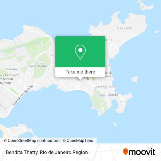 Bendita Thatty map