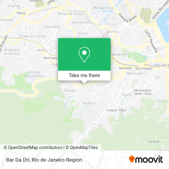 Bar Da Dri map