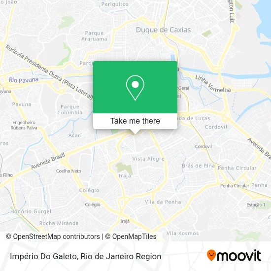 Império Do Galeto map