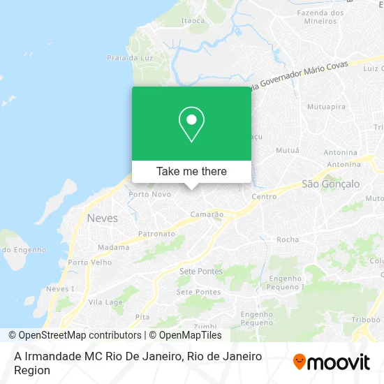 A Irmandade MC Rio De Janeiro map