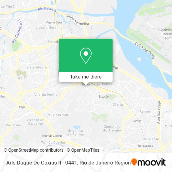 Arls Duque De Caxias II - 0441 map