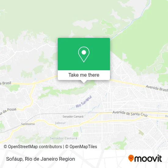 Sofáup map