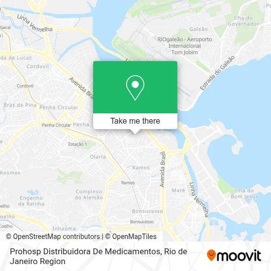 Prohosp Distribuidora De Medicamentos map