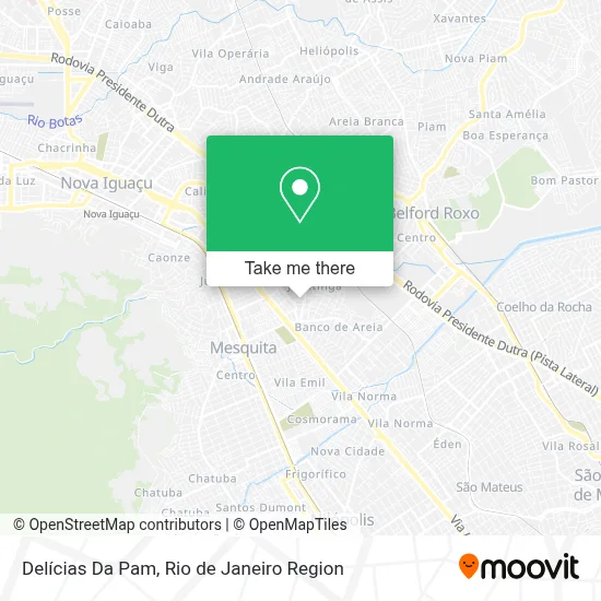 Delícias Da Pam map