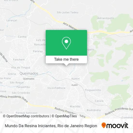 Mundo Da Resina Iniciantes map