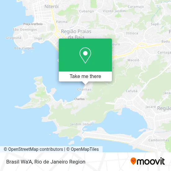 Brasil Wa'A map