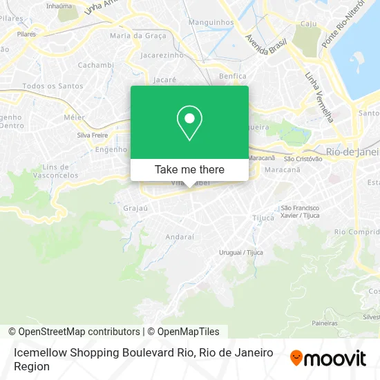 Icemellow Shopping Boulevard Rio map