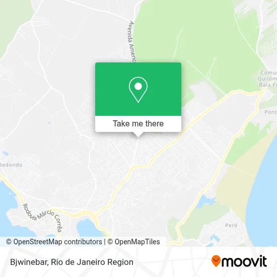 Bjwinebar map