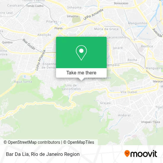 Bar Da Lia map