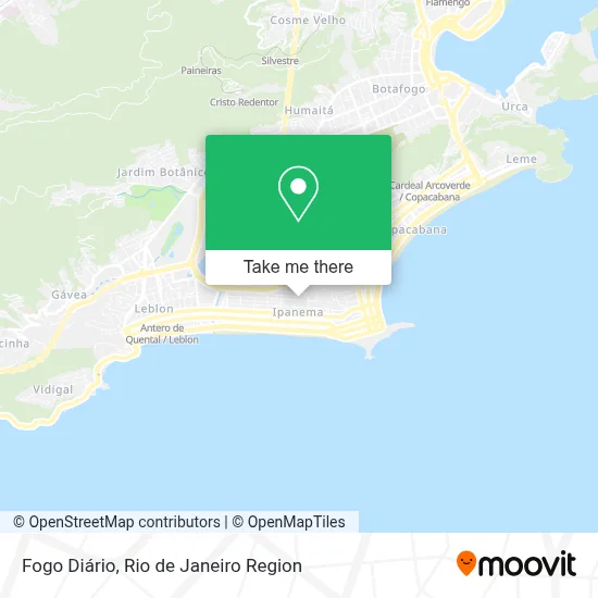 Fogo Diário map
