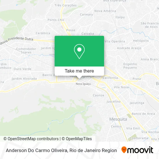 Anderson Do Carmo Oliveira map