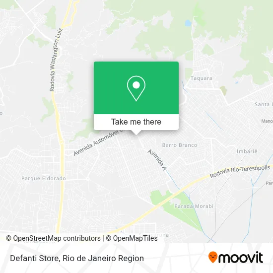 Defanti Store map