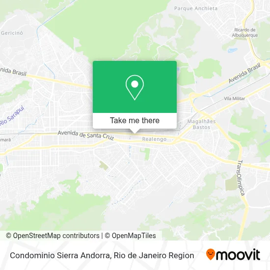 Condominio Sierra Andorra map