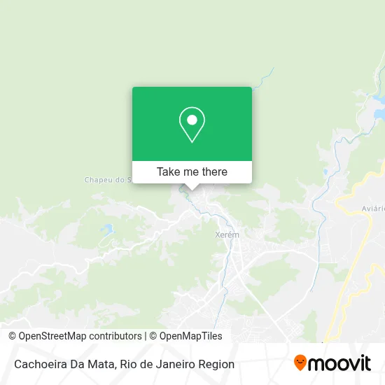 Cachoeira Da Mata map
