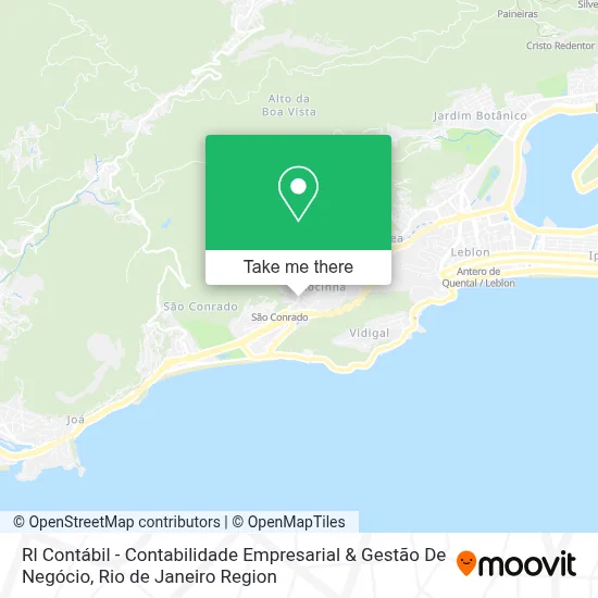 Rl Contábil - Contabilidade Empresarial & Gestão De Negócio map
