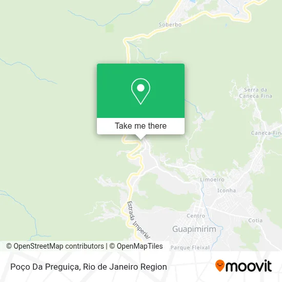Poço Da Preguiça map