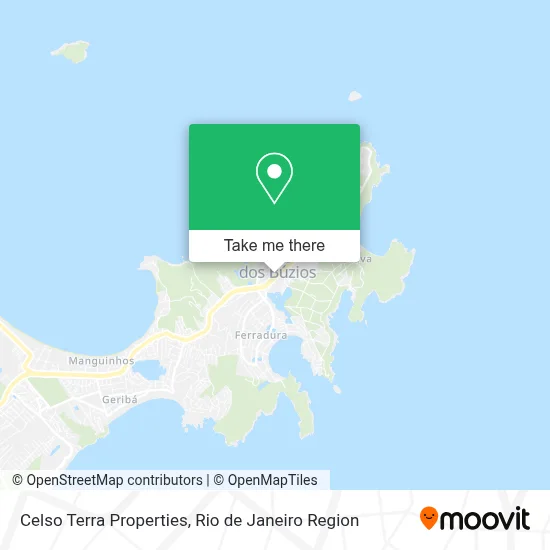 Celso Terra Properties map