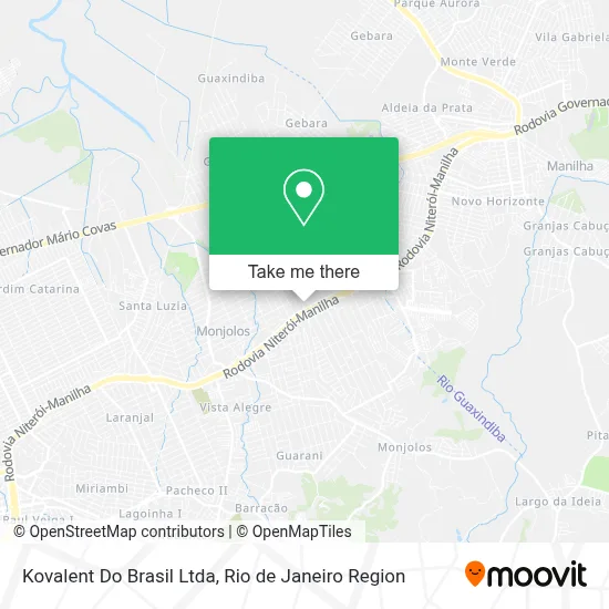 Kovalent Do Brasil Ltda map