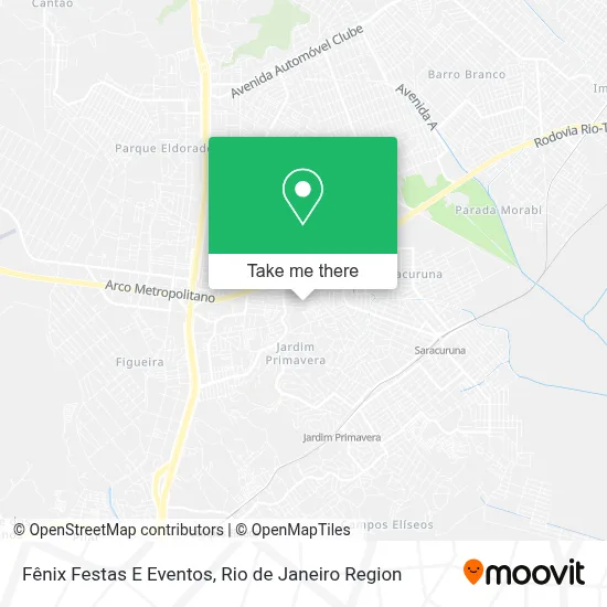 Fênix Festas E Eventos map