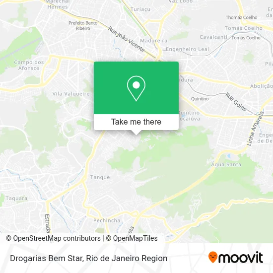 Drogarias Bem Star map