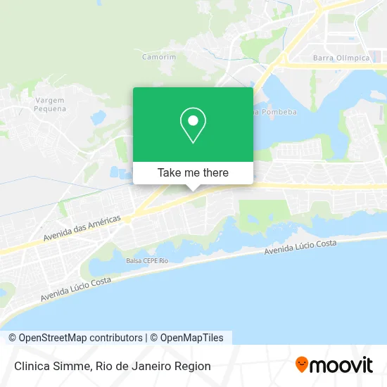 Clinica Simme map