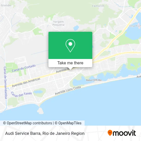Audi Service Barra map