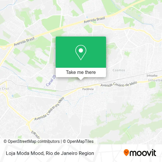 Loja Moda Mood map