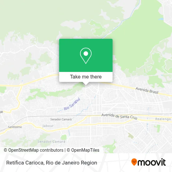 Retífica Carioca map