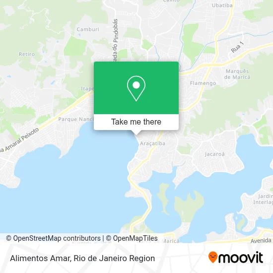 Alimentos Amar map