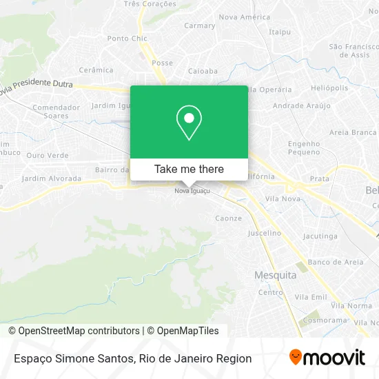 Espaço Simone Santos map