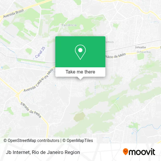 Jb Internet map
