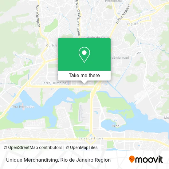 Unique Merchandising map