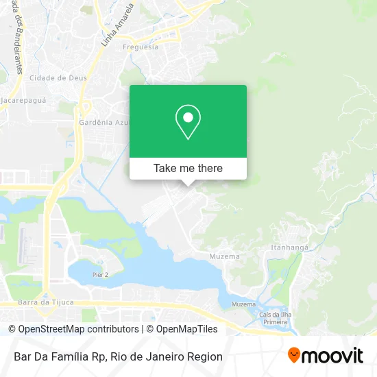 Bar Da Família Rp map