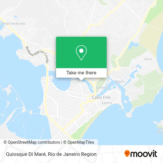 Quiosque Di Maré map