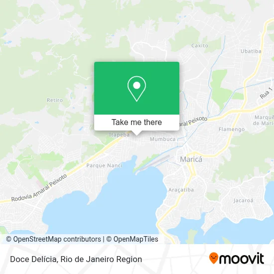 Doce Delícia map