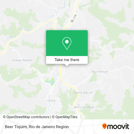 Beer Tiquim map