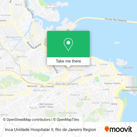 Inca Unidade Hospitalar II map