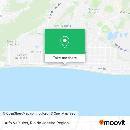 Alfa Veículos map