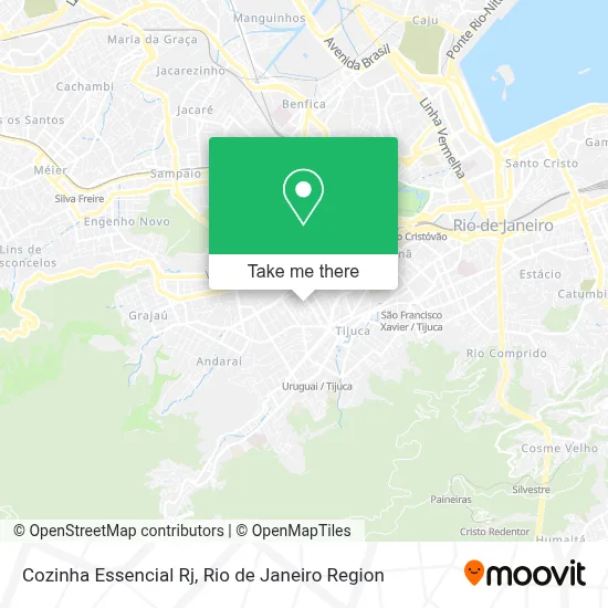 Cozinha Essencial Rj map