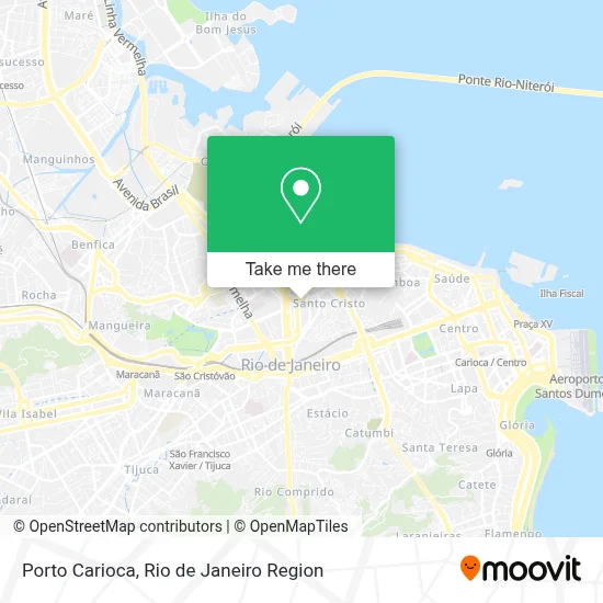 Porto Carioca map