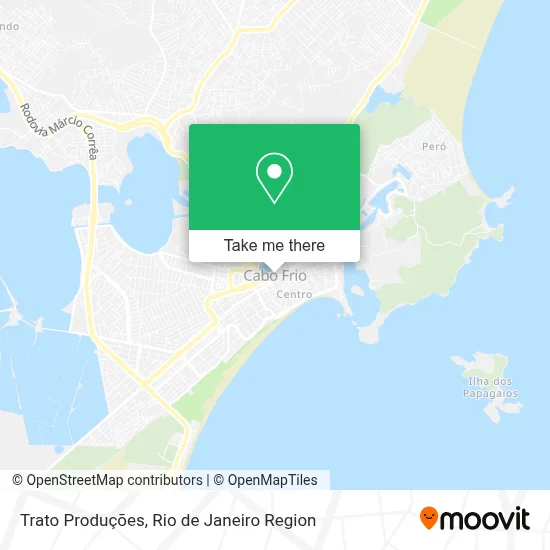 Trato Produções map