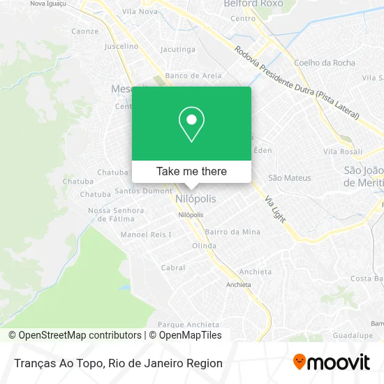 Tranças Ao Topo map