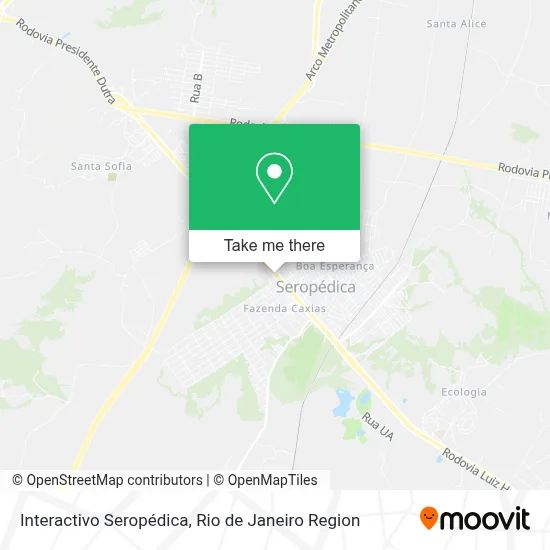 Interactivo Seropédica map