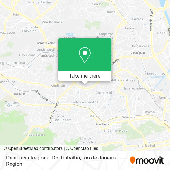 Delegacia Regional Do Trabalho map