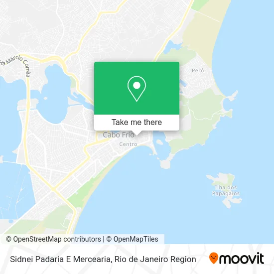 Sidnei Padaria E Mercearia map