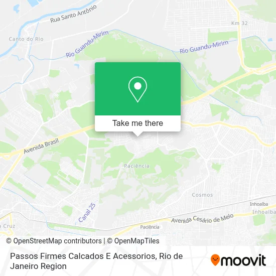 Passos Firmes Calcados E Acessorios map