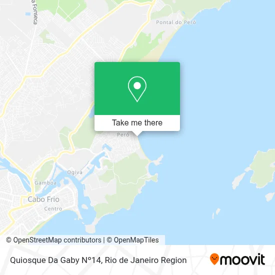 Quiosque Da Gaby Nº14 map