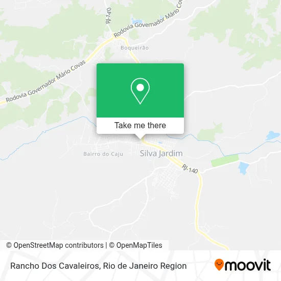 Rancho Dos Cavaleiros map
