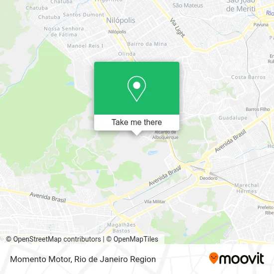 Momento Motor map